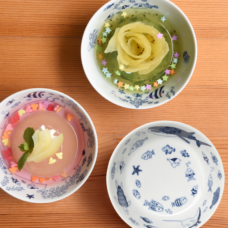 波佐見焼 natural69 cocomarine ココマリンシリーズ 利用例
