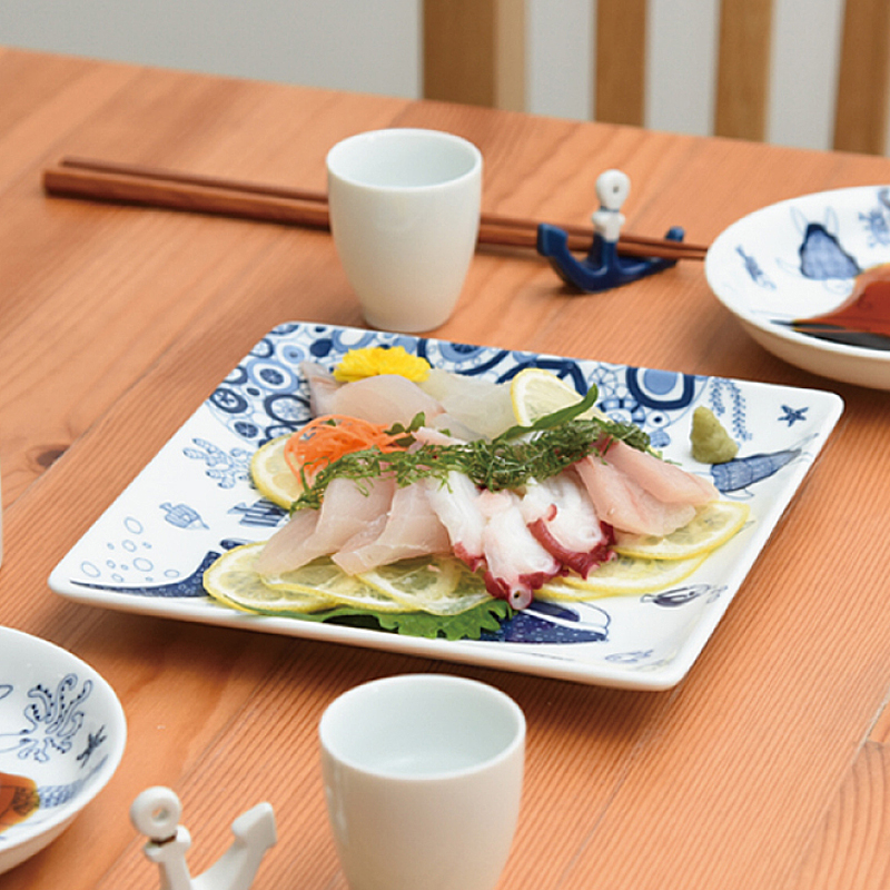 波佐見焼 natural69 cocomarine ココマリンシリーズ 利用例